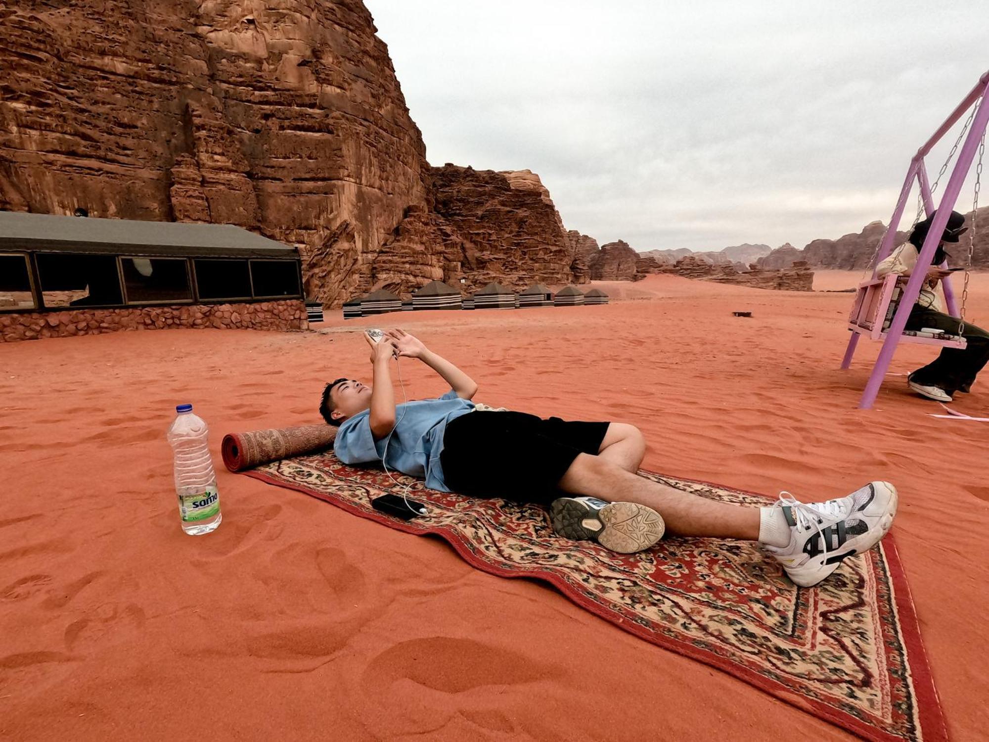 Stargazing Camp & Tours Hotell Wadi Rum Exteriör bild